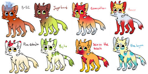 Cocktail adoptables (OPEN)