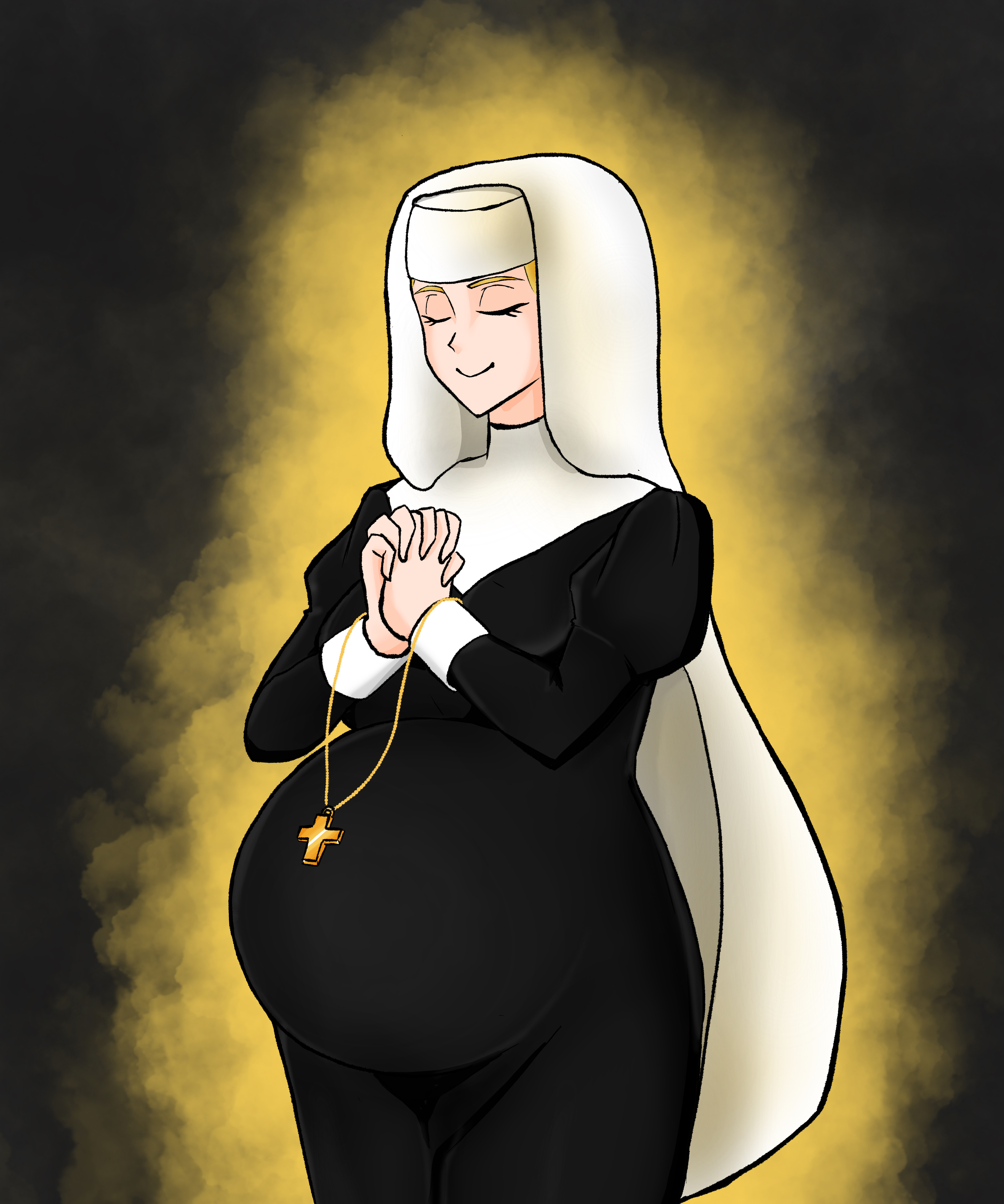 Pregnant Nun By ProfBallBot On DeviantArt pregnant-nun-by-profballbot-on-deviantart