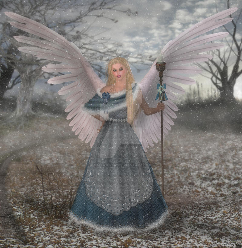 Angel of the First Fallen Snow