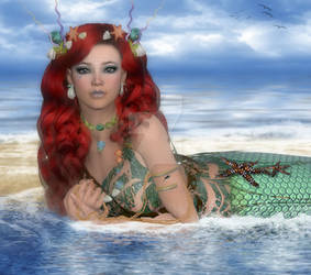 Red Haired Mermaid