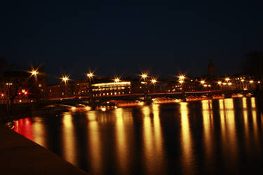 Stockholm by night