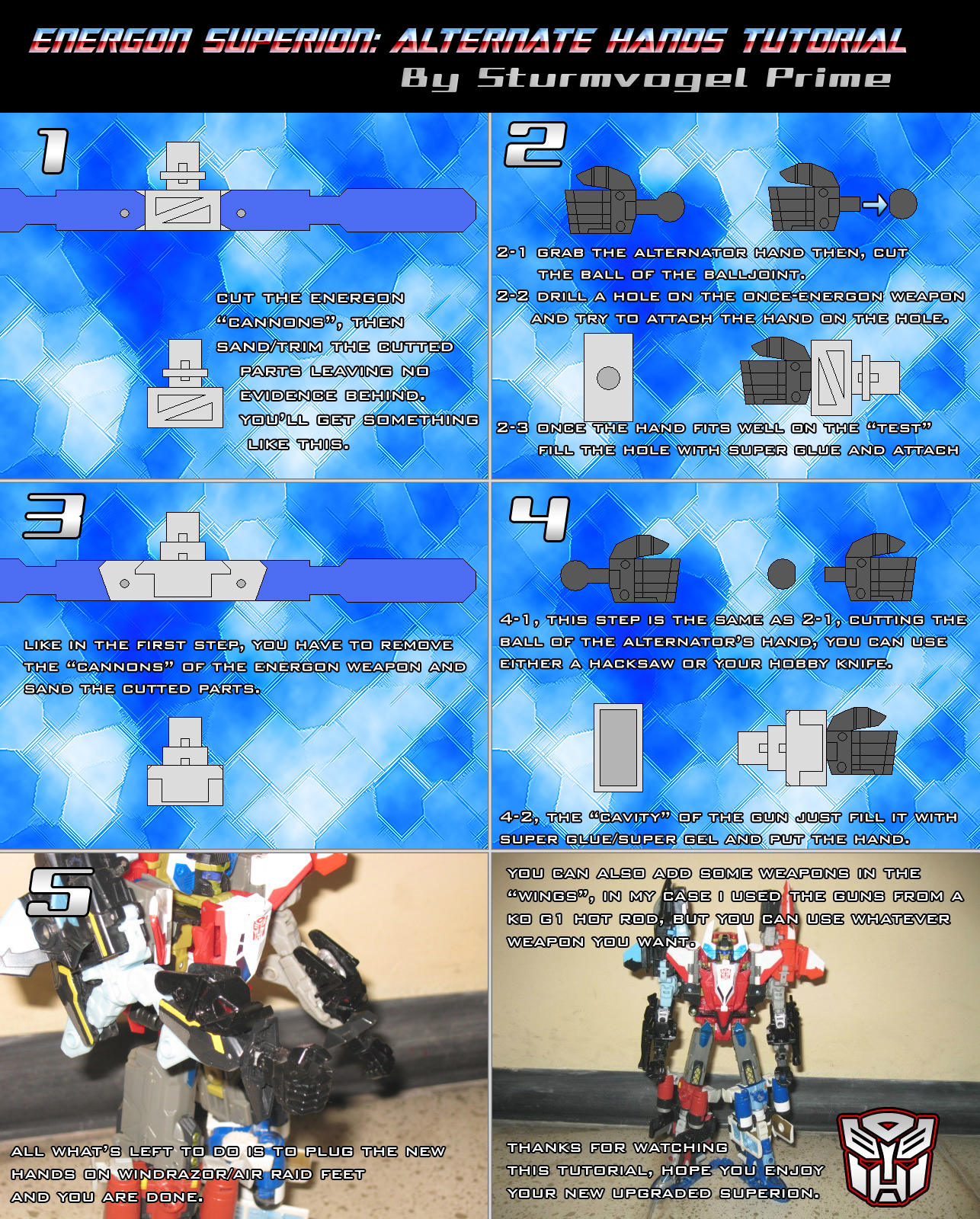 Superion Hands: Tutorial