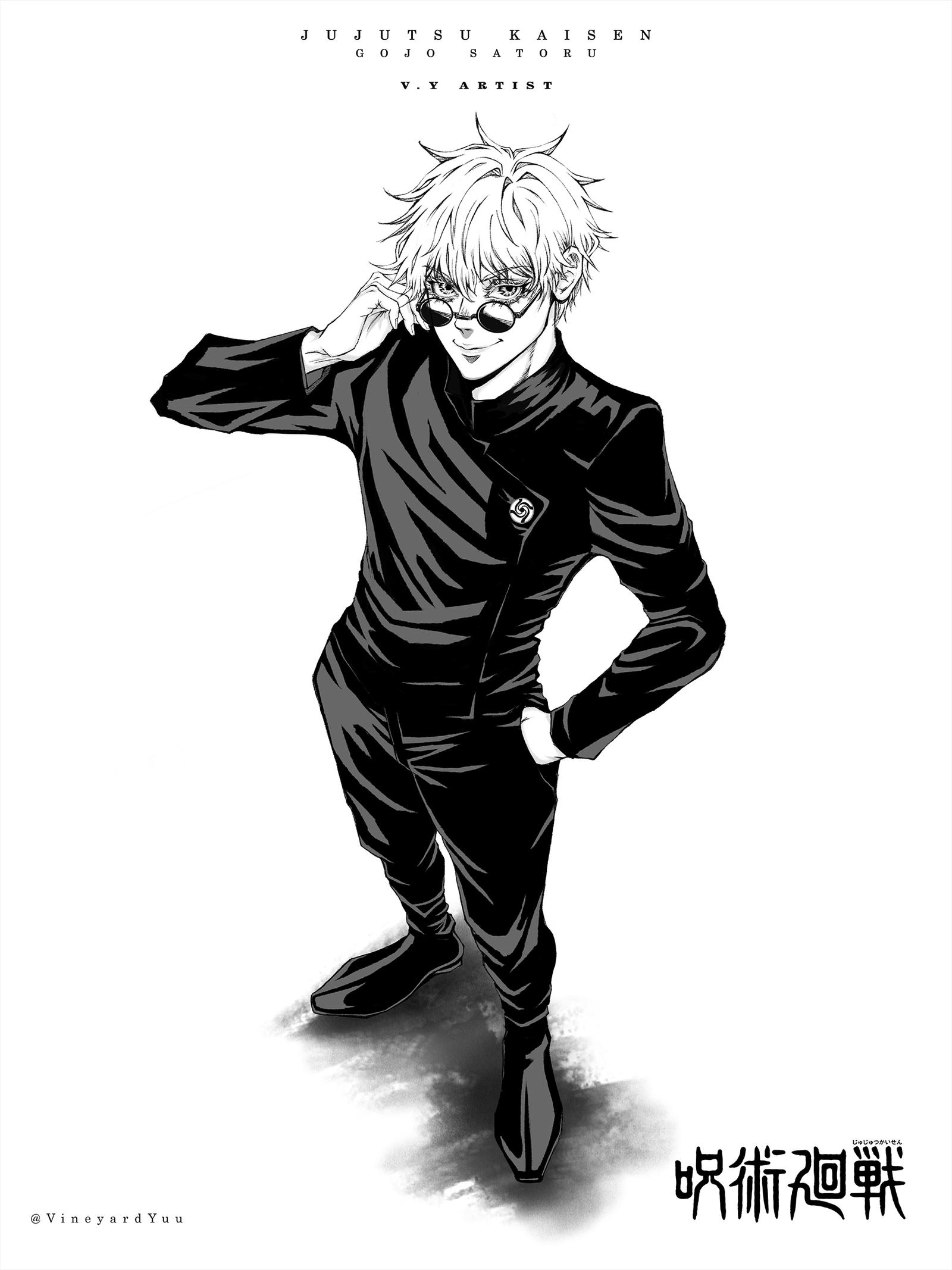 FANART INKING Jujutsu Kaisen Gojo Satoru By Vineyardyuu On DeviantArt fanart-inking-jujutsu-kaisen-gojo-satoru-by-vineyardyuu-on-deviantart