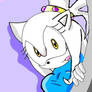 apaula the hedghog (silver and blaze's daughter)