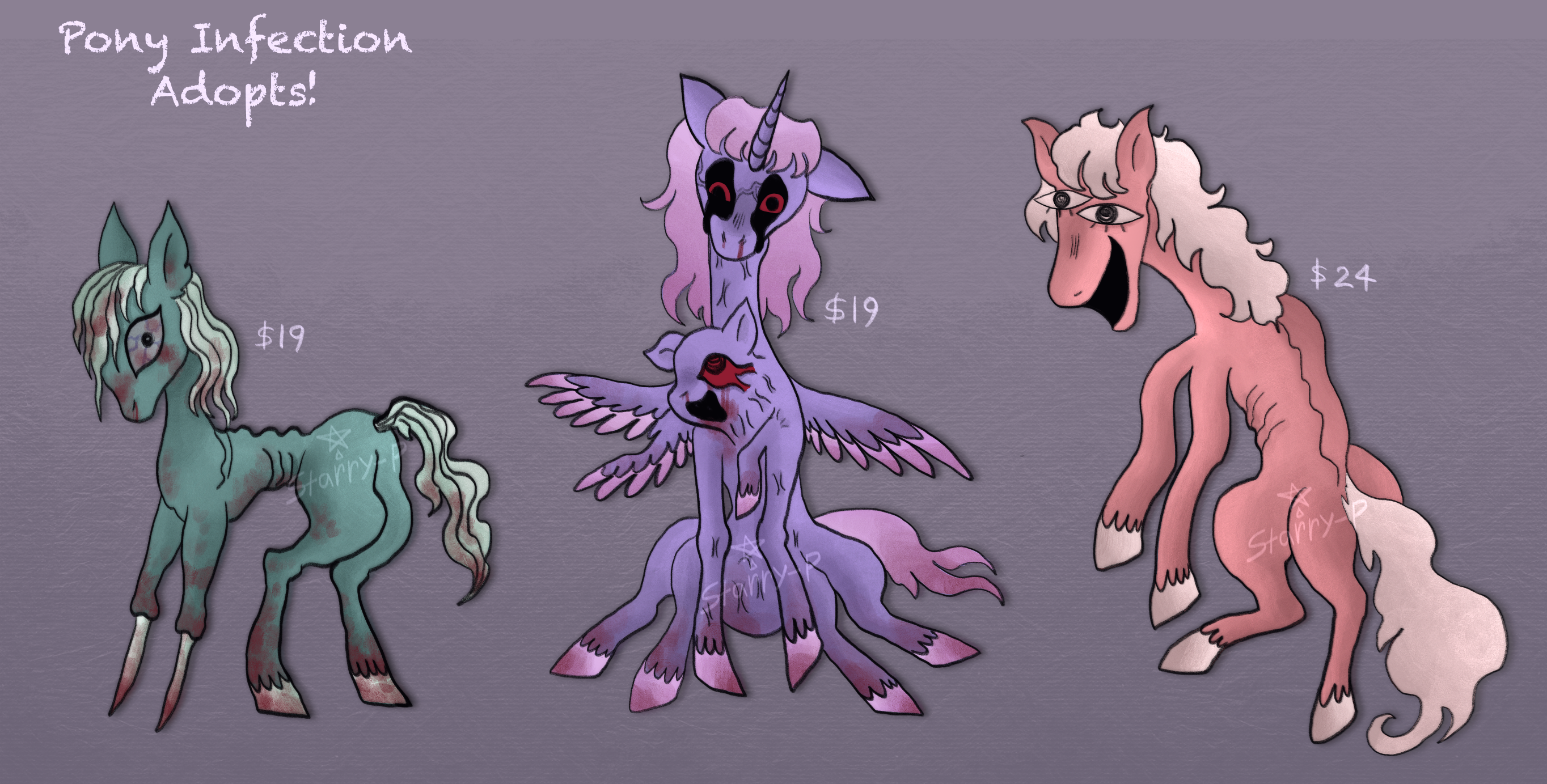 Mlp Infections Background Pony Infection Adopts!! by starry-p on DeviantArt