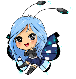 Chibi Female Vivillon