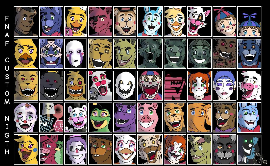 The Ultimate Custom Night _ FNAFM by FNAFMishisack2006 on DeviantArt