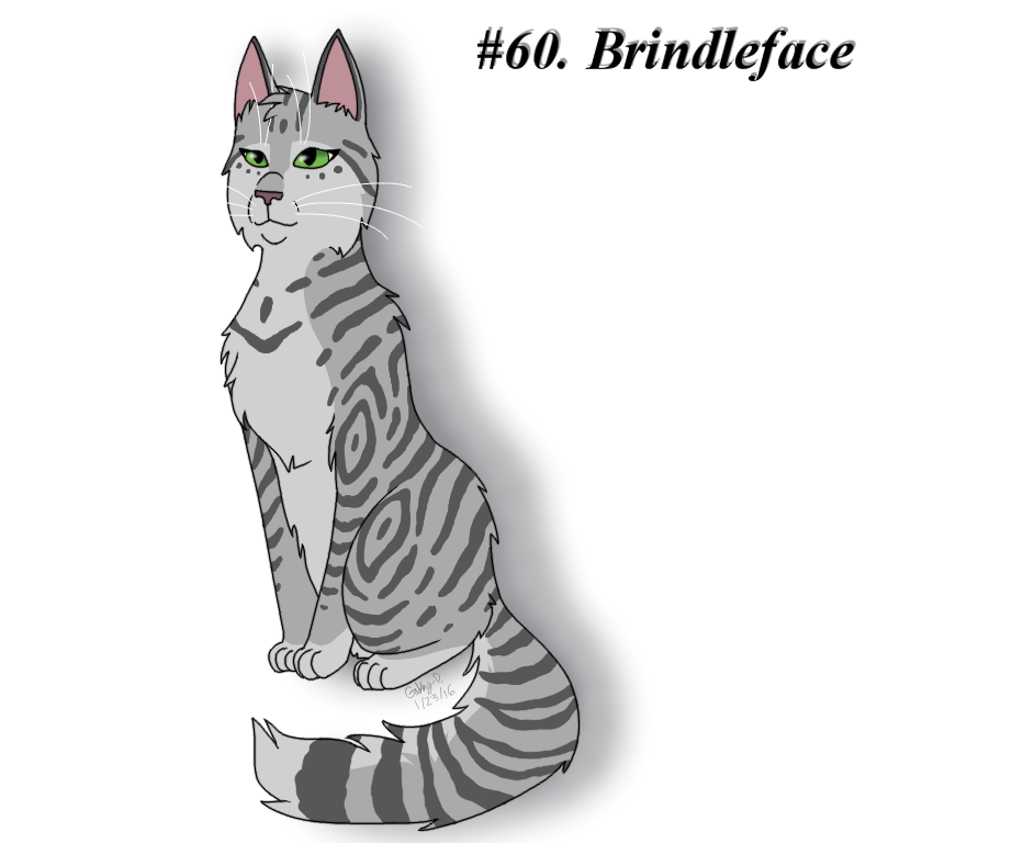 #60. Brindleface