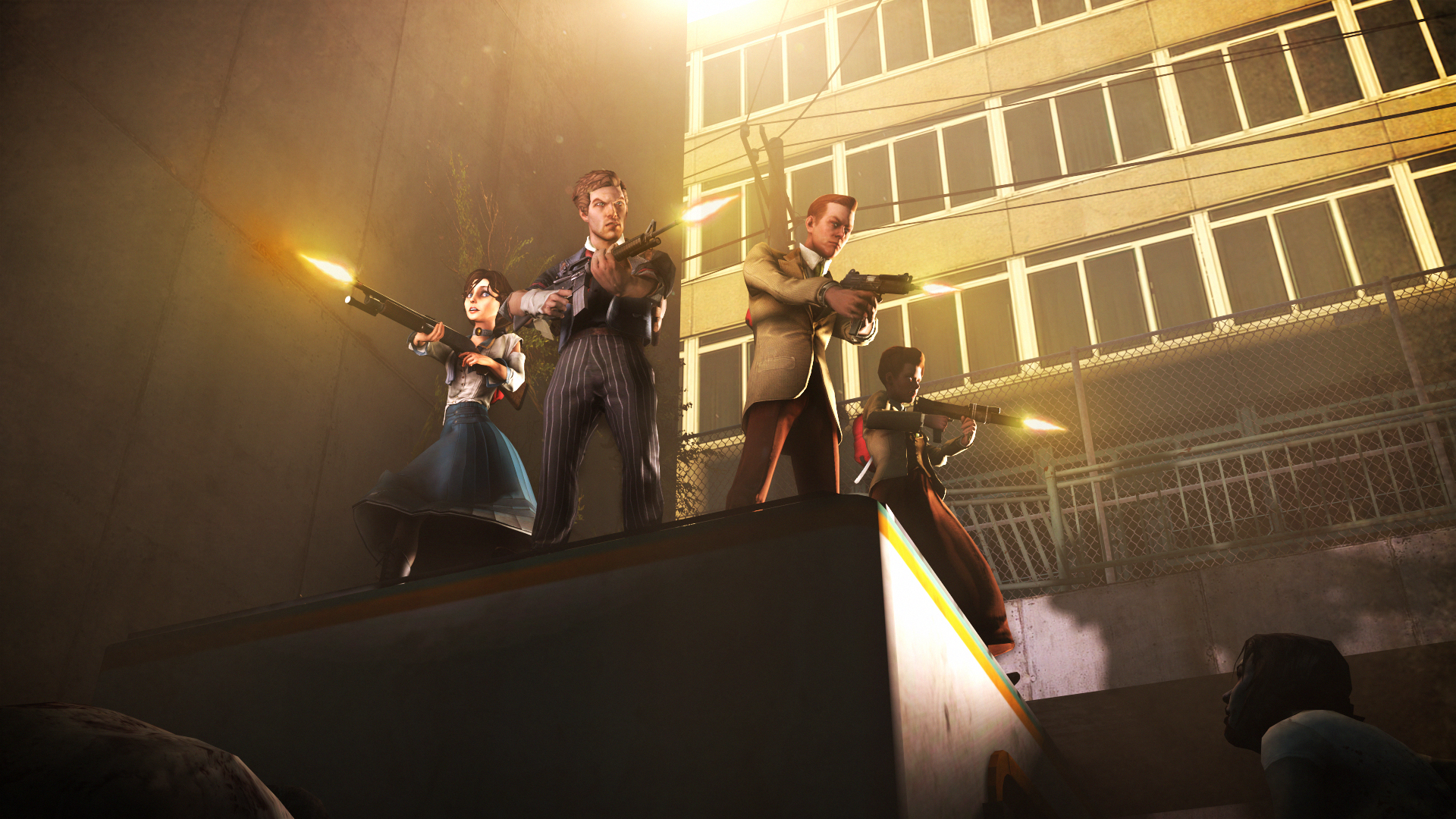 Left 4 Bioshock - Dead Centre, Streets - 6