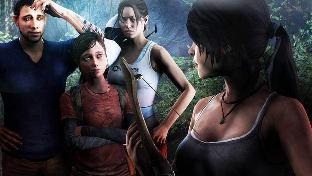 The Last of Us 2 Ellie vs Abby Wallpaper by menasamih on DeviantArt