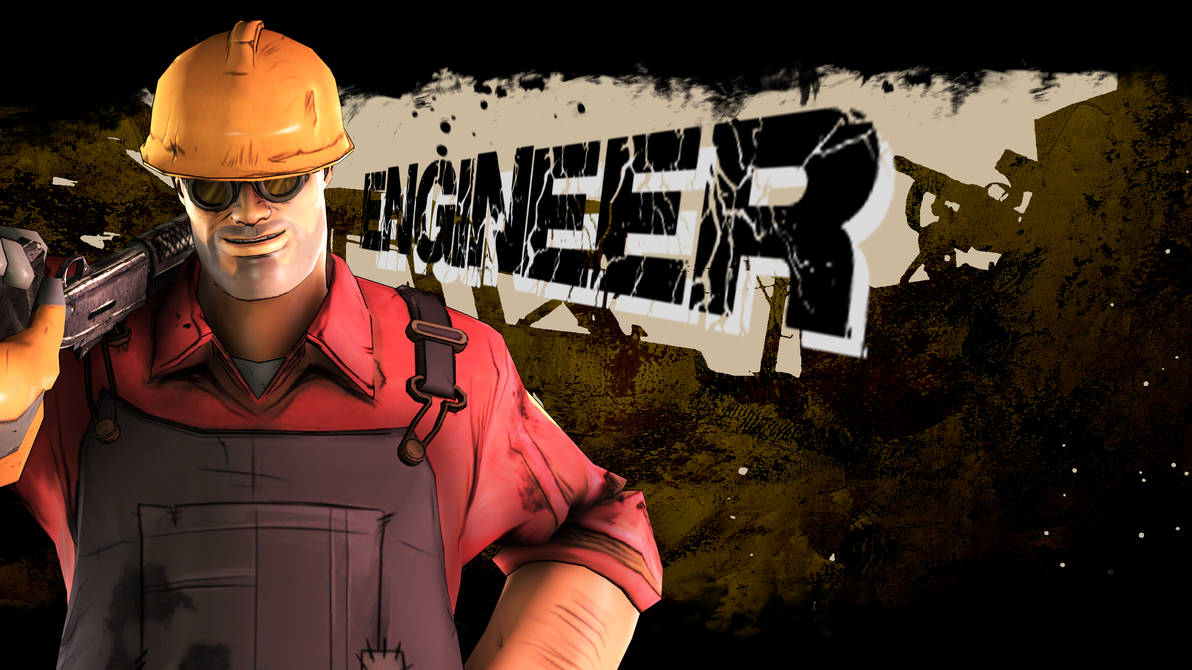 Engineer games. Обои Team Fortress 2 инженер. Инженер тф2. Инженер тим фортресс 2. Инженер тим фортресс 2 на фон.