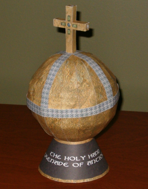 Holy Hand Grenade Papercraft