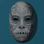 Papercraft Death Eater Mask 1