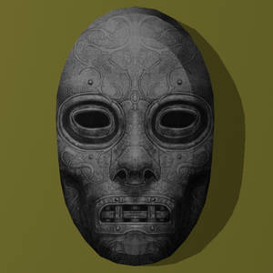 Papercraft Death Eater Mask 5