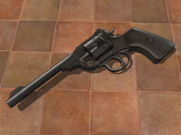 Indy's Webley Revolver Papercraft by Tektonten on DeviantArt