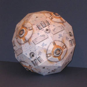 Star Wars Training Remote Papercraft