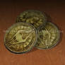 Papercraft Skyrim Septim Coins