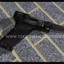 Wolfenstein Luger Pistol Papercraft
