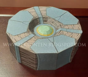 Guyver Unit Papercraft by Tektonten