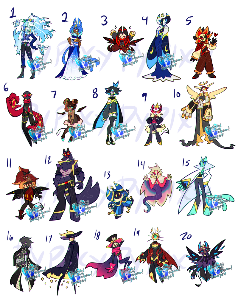 September202 Deviantart September Adopts 2022 | closed | (0/20) by Pypixy on DeviantArt