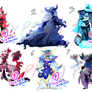 Collab Adopts | Mysterious Monsters| OPEN | 1/8