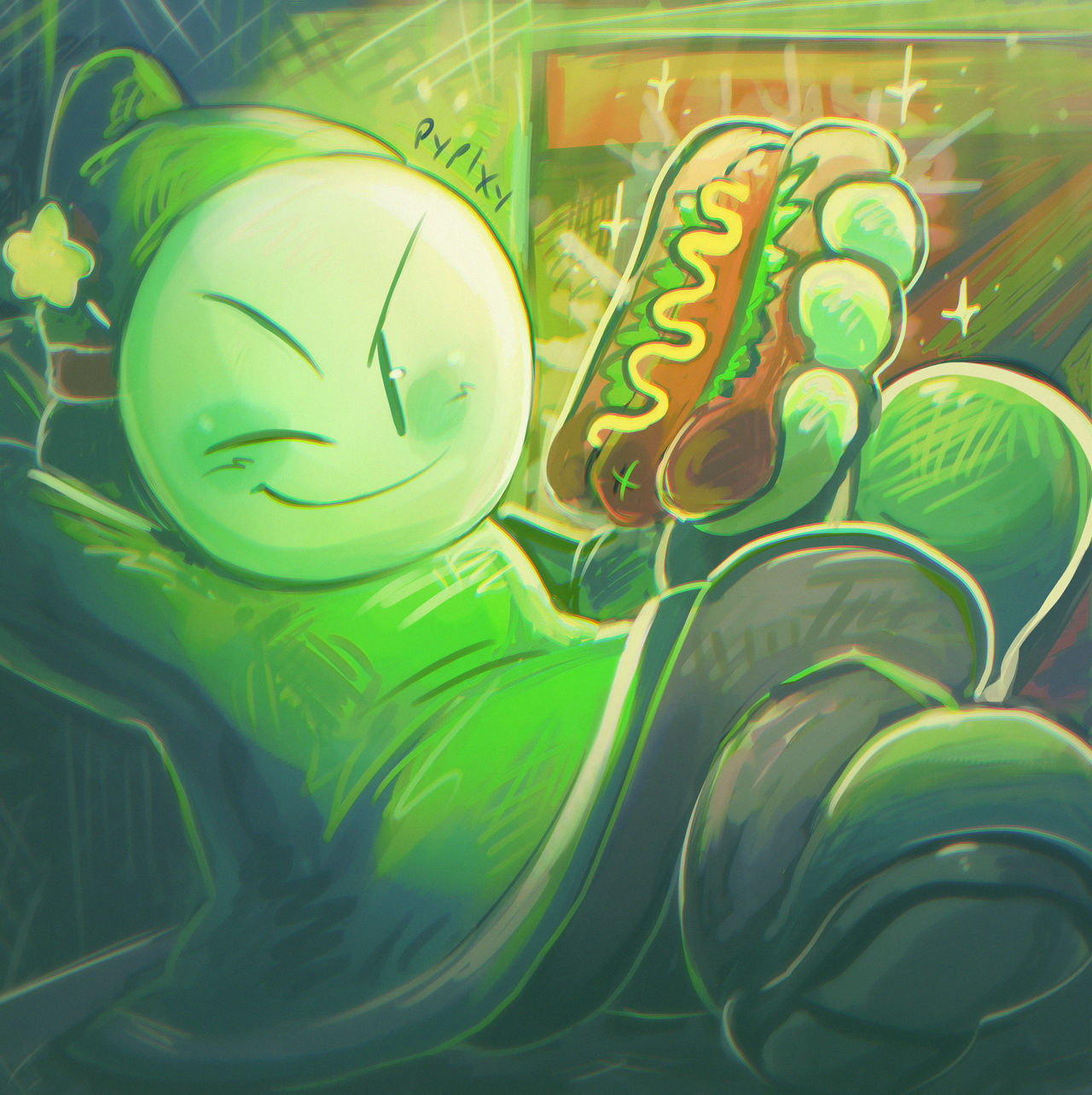 Andy Bandy Huevember 2024 day 27 | Bandy Andy by Pypixy on DeviantArt