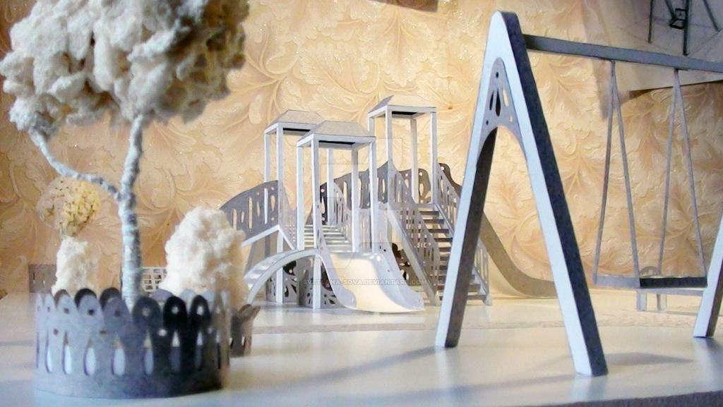 Play Model Paper Play ground paper model by Svetlana-Sova on DeviantArt