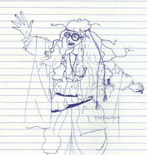 Sybill Trelawney doodle