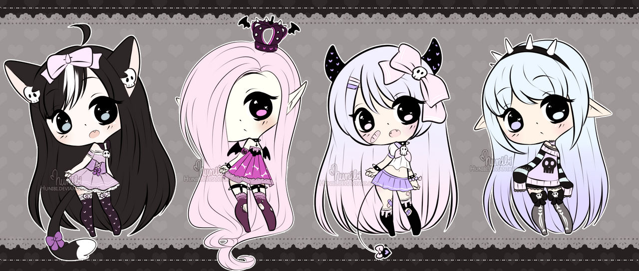 Chibi Mix Adoptables 16 :: CLOSED ::