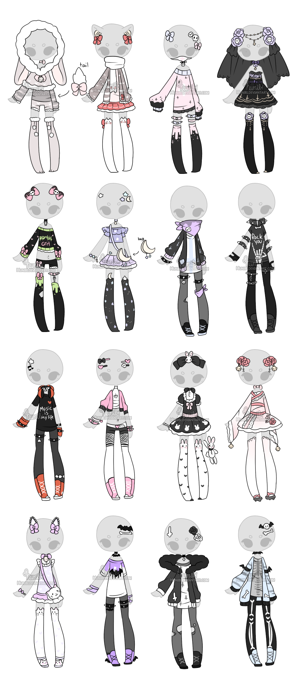 +Outfit Adoptable Mix 4 [CLOSED]+