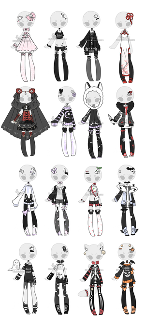 +Outfit Adoptable Mix 8 [CLOSED] (0/16)+