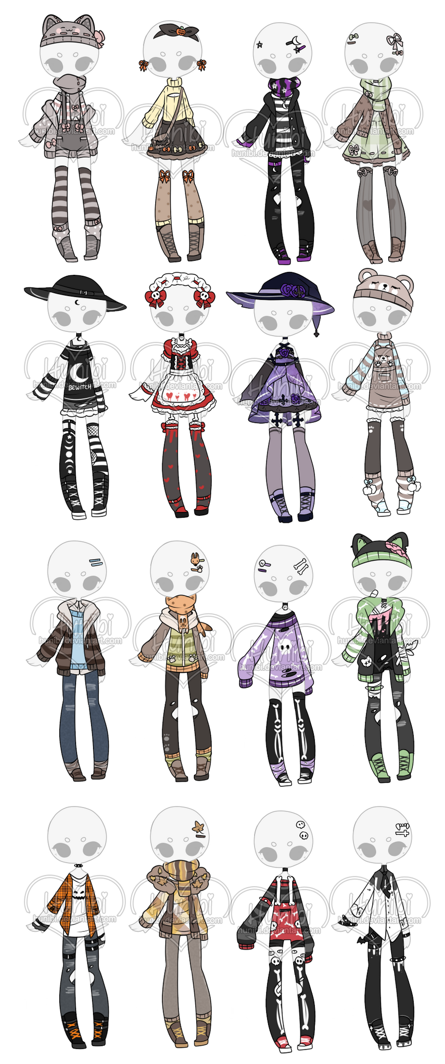 Kawaii sales clothes drawing