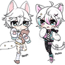 SALE+Sleepy and Hyper chibi adopt [OPEN] (0/2)+