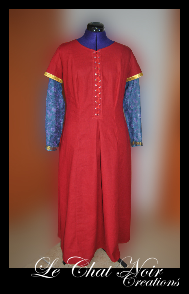 Red Medieval Dress