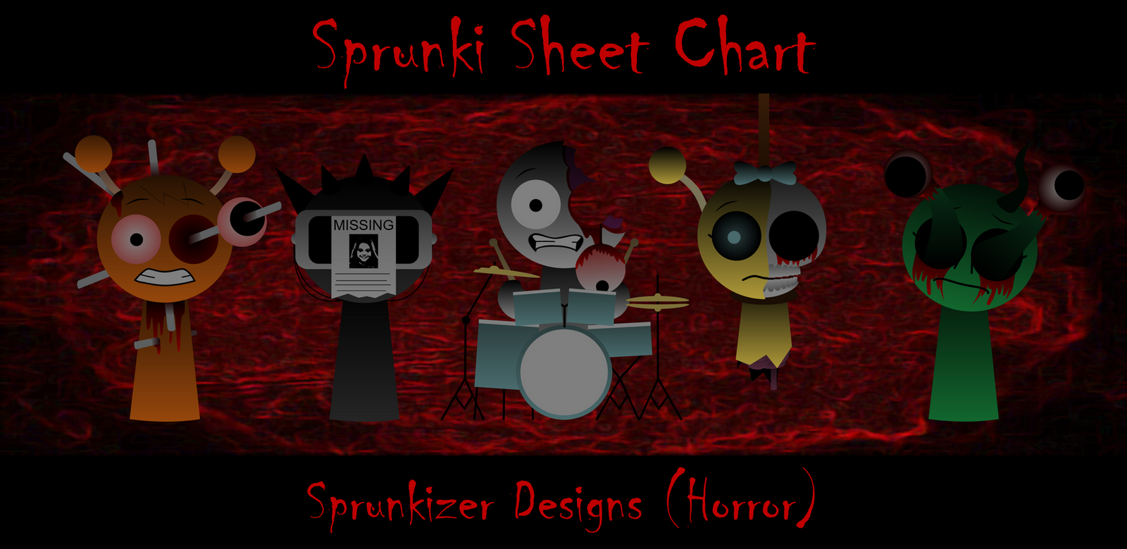 Sprunki Form Sprunki - Sprunkizer Designs Horror by TheSpaceyMario on DeviantArt