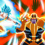THANOS vs Goku and Vegeta = COMMISSION