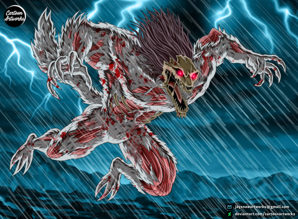 OC Zombie Werewolf = COMMISSION by CartoonArtworks on DeviantArt