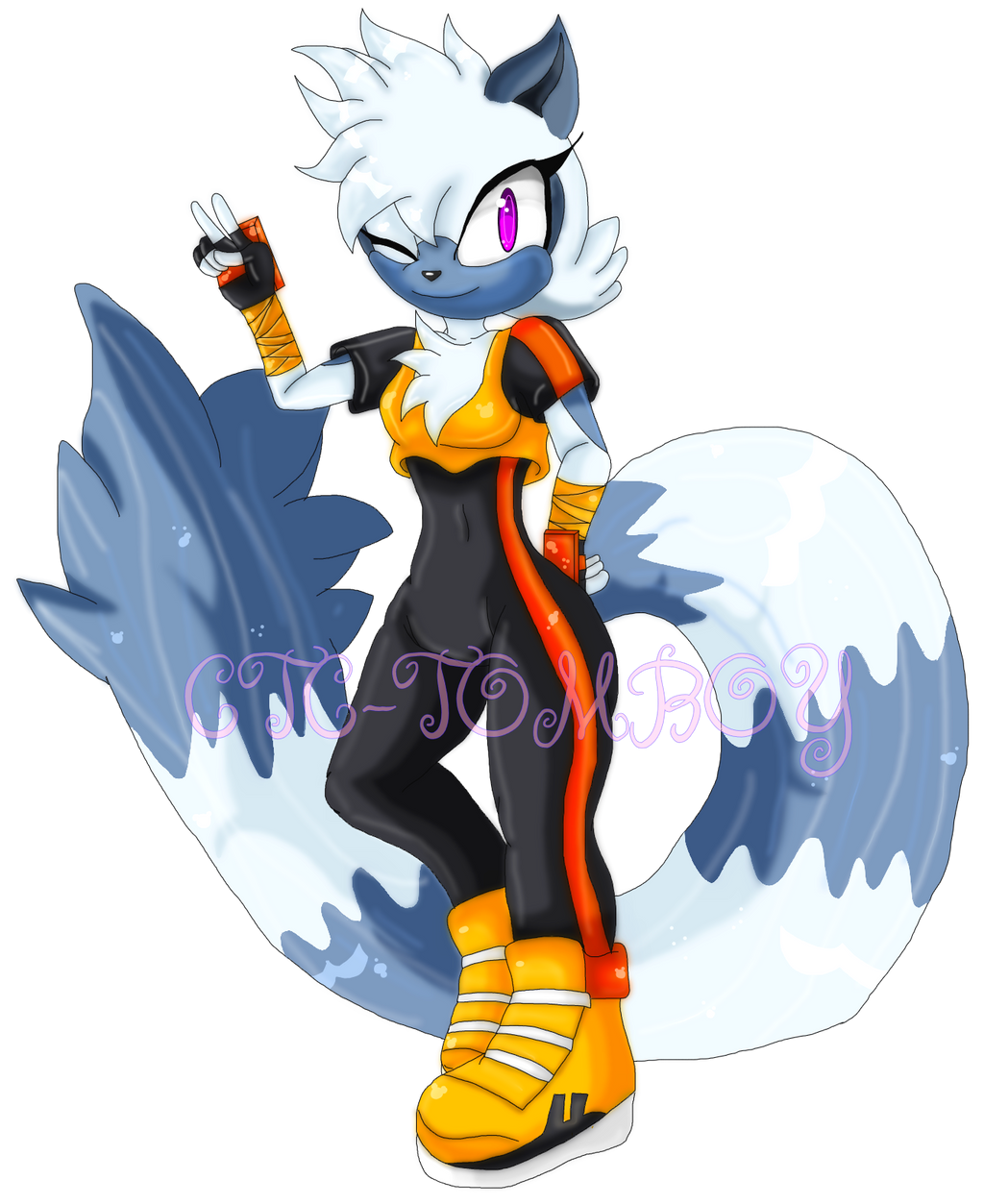 Tangle The Lemur by Tomboy-Kitty on DeviantArt