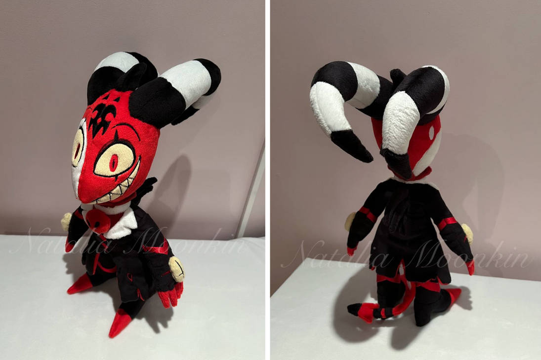Blitzo plush, pt2 by NataliaMoonkin on DeviantArt