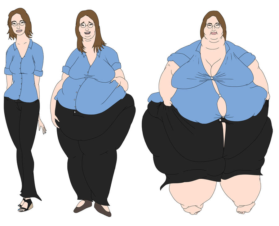 123 Weight Gain Commission by ExtraBaggageClaim on DeviantArt.