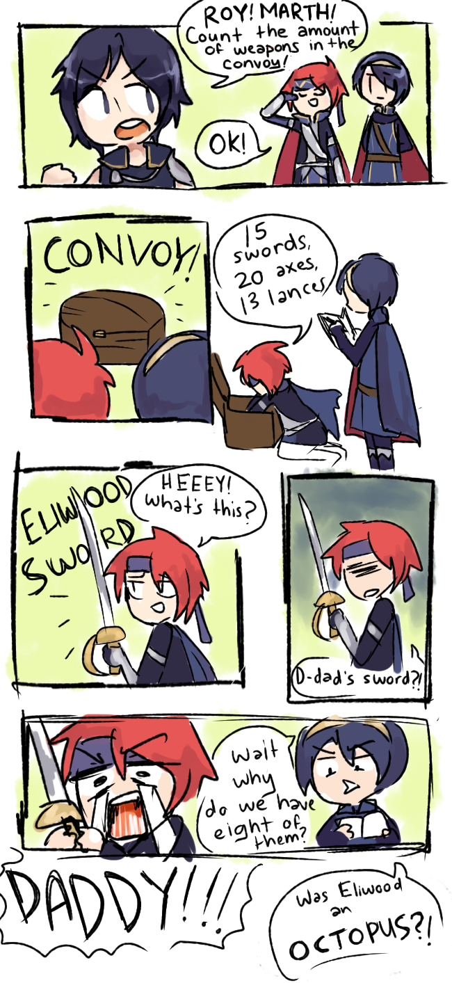 -001- Eliwood's Swords