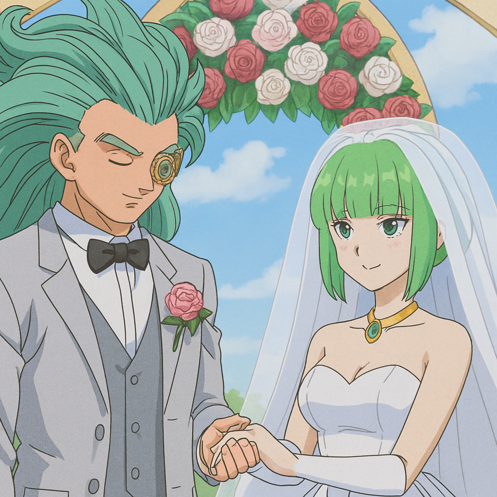 Granolah and Brandish wedding day by blav2026