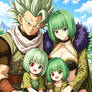 Granolah and Brandish family by blav2026