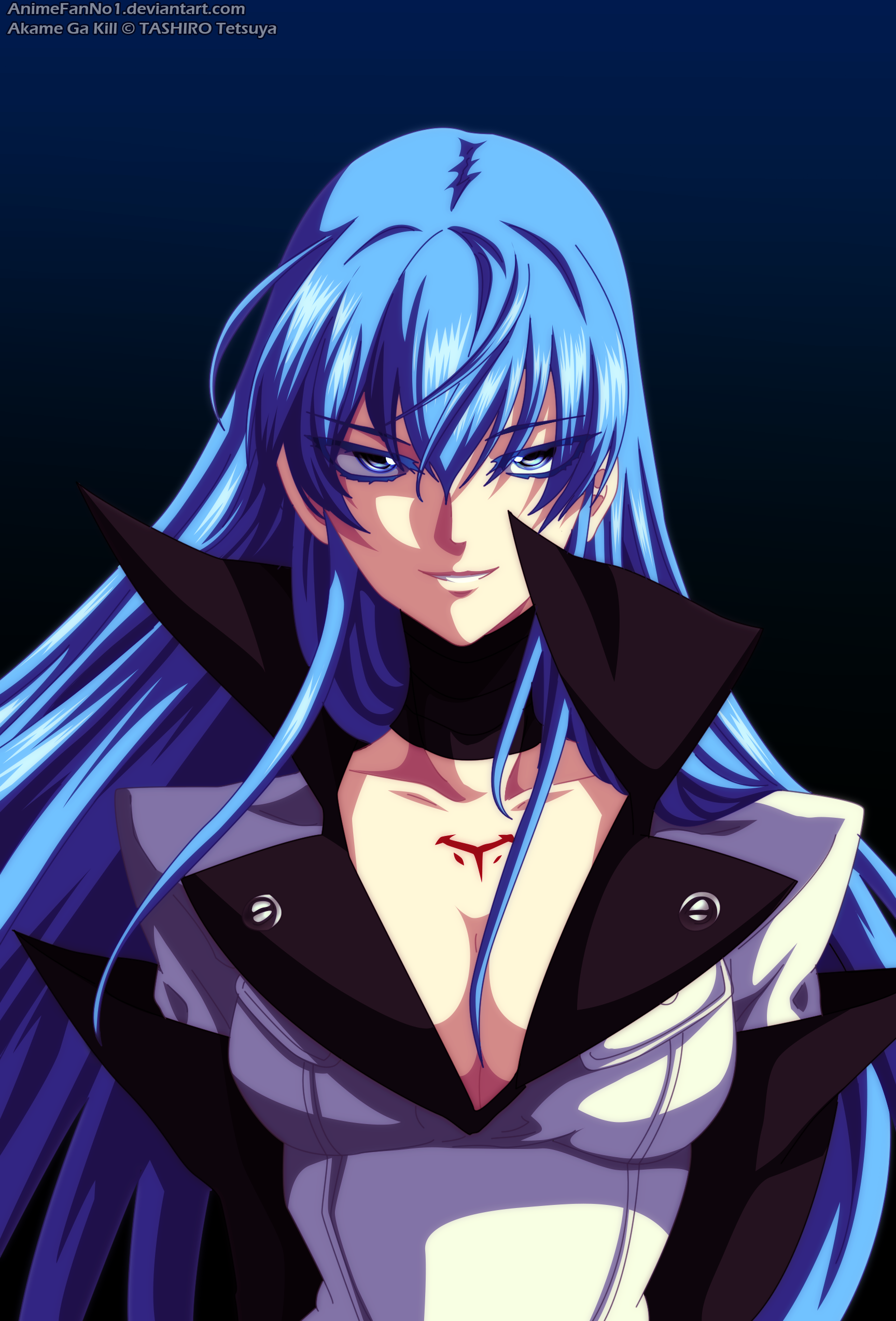 Akame Ga Kill Esdeath by AnimeFanNo1 on DeviantArt Akame Ga Kill Esdeath by AnimeFanNo1 on DeviantArt