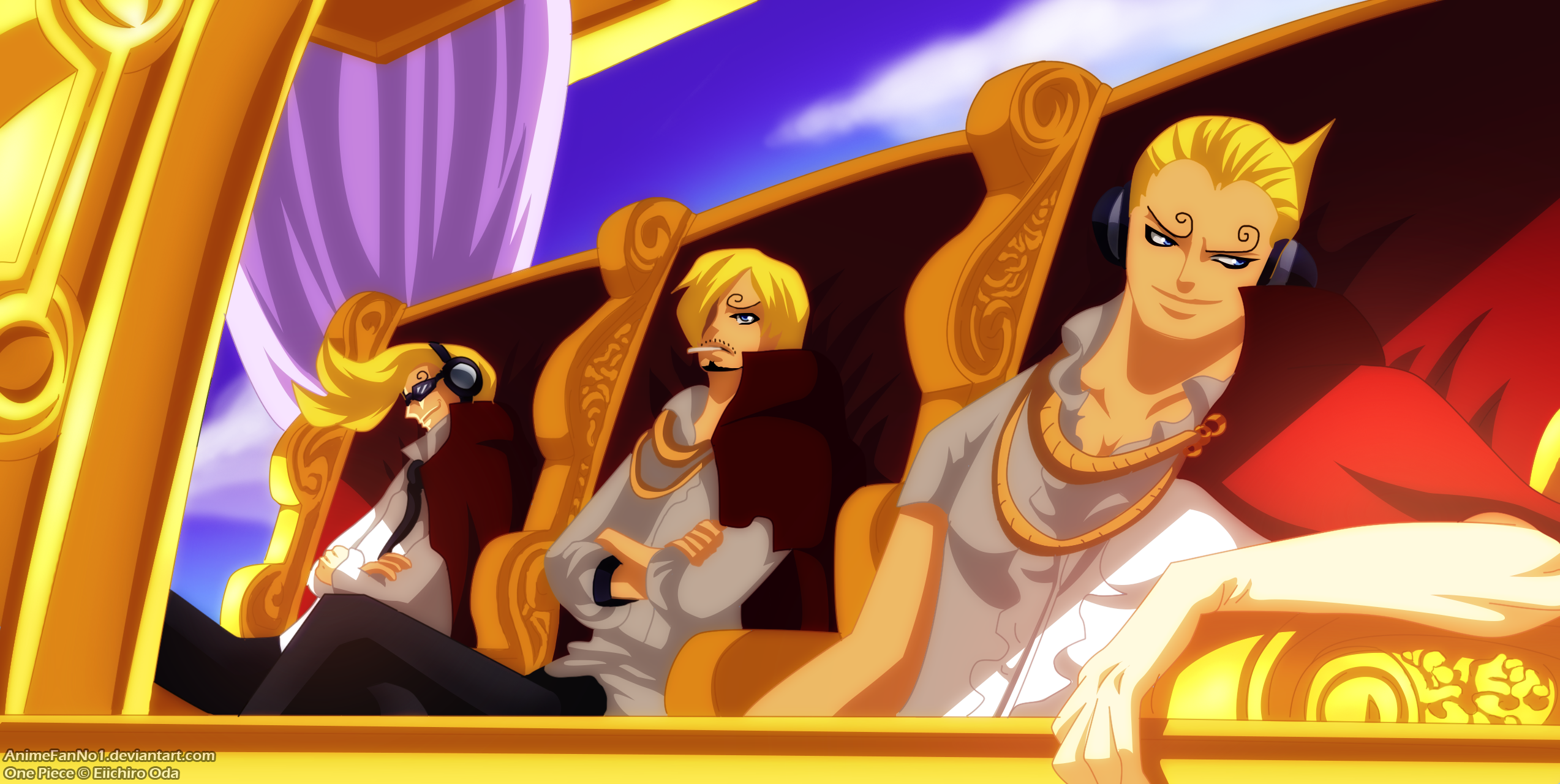 One Piece 842 The Vinsmoke Family By Animefanno1 On Deviantart