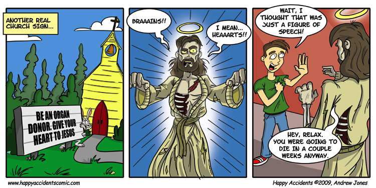 Comic: Zombie Jesus Day