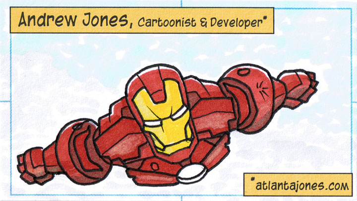 BizSketch Card: Iron Man