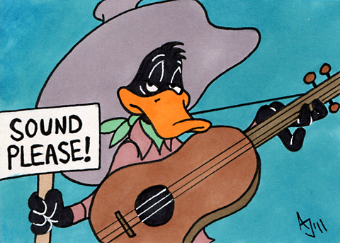 Sketch Card: Daffy Duck