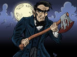 Abraham Lincoln: Vampire Hunter ver.2 Color by AtlantaJones