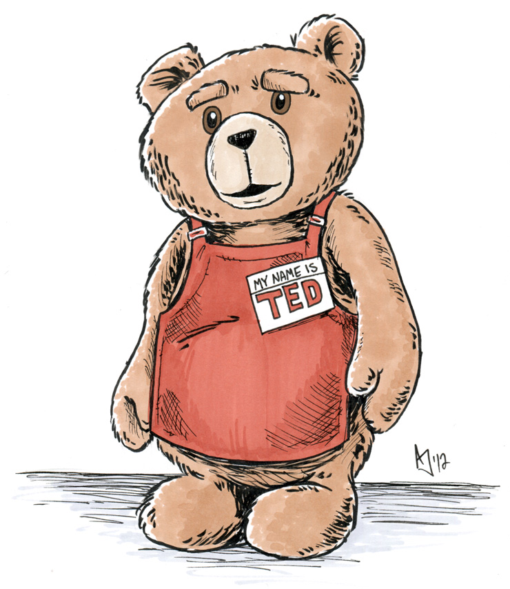 My Name is Ted by AtlantaJones on DeviantArt